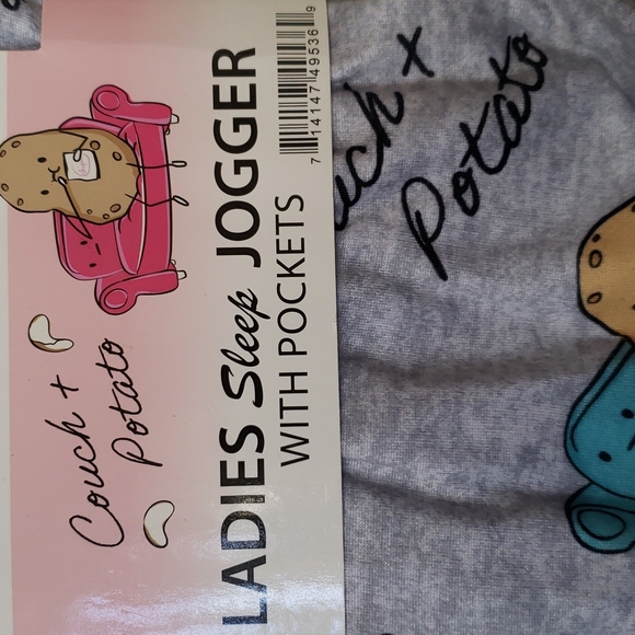 Womens sleep jogger couch + potato - Picture 3 of 4